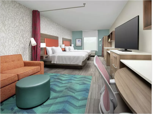 Hilton Home2 Suites King Size Hotel Furniture - Image 2